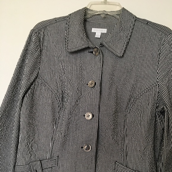 Charter Club Seersucker Jacket - Picture 2 of 8